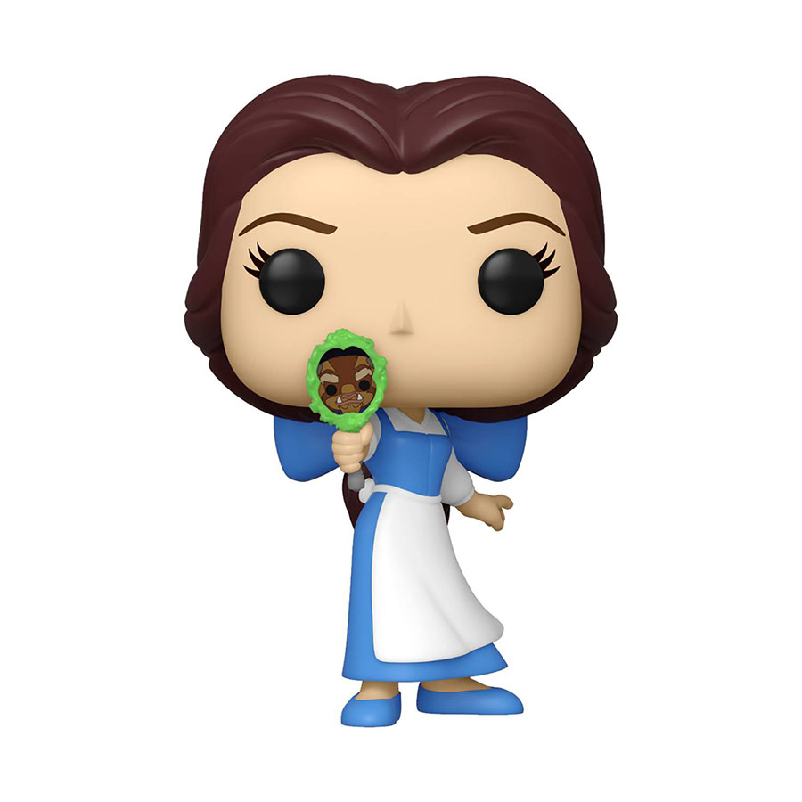 POP Disney Beauty And The Beast Belle with Mirror Vinyl Figure