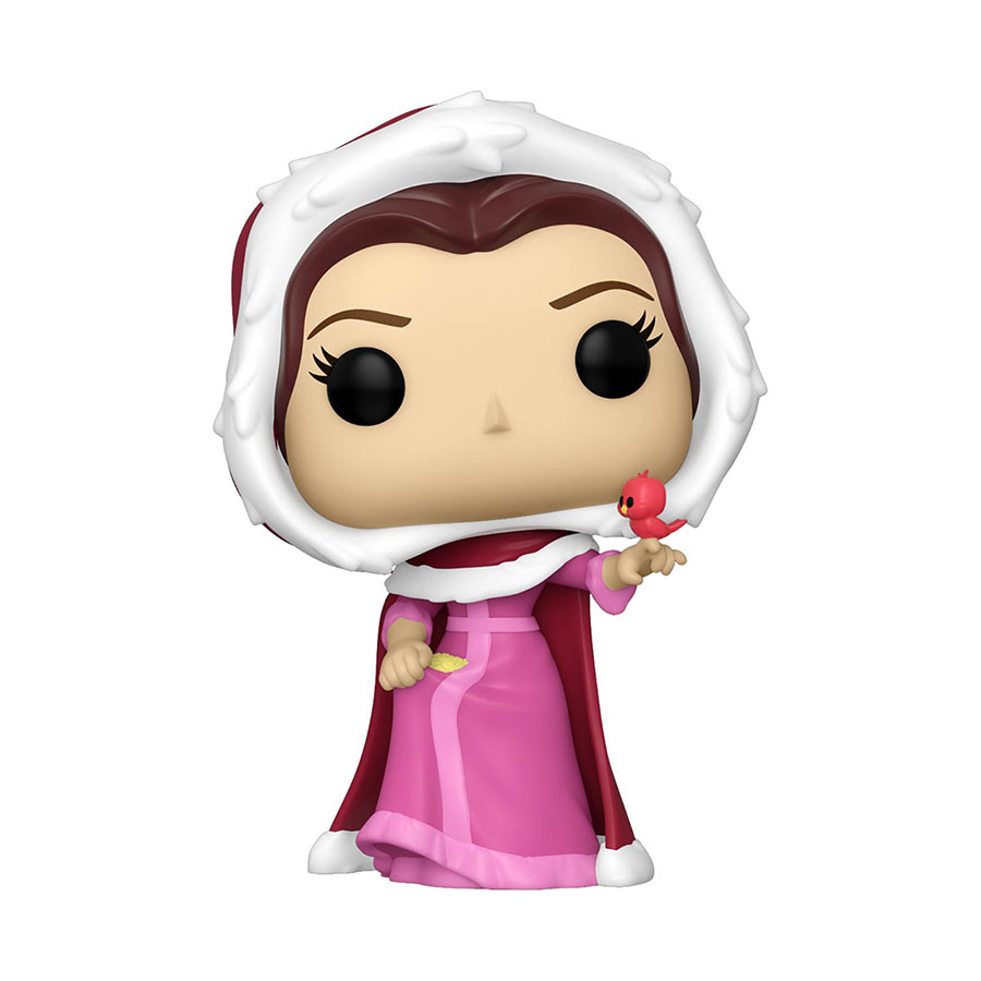 POP Disney Beauty And The Beast Winter Belle Vinyl Figure