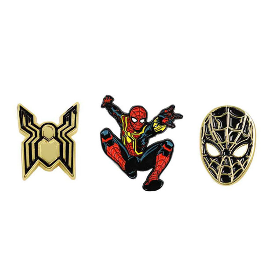 Marvel Spider-Man No Way Home Suit Up Lapel Pins