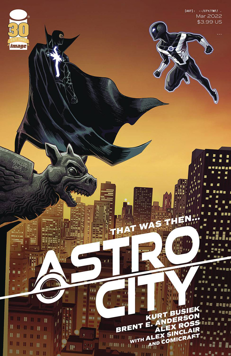 Astro City That Was Then Special #1 (One Shot) Cover C Variant Marcelo Costa Radiant Black Cover