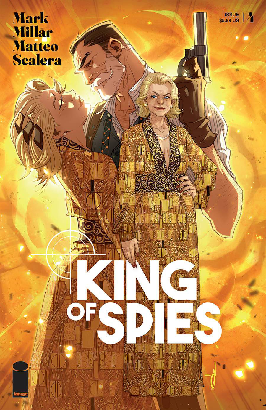 King Of Spies #4 Cover C Variant Ozgur Yildirim Cover