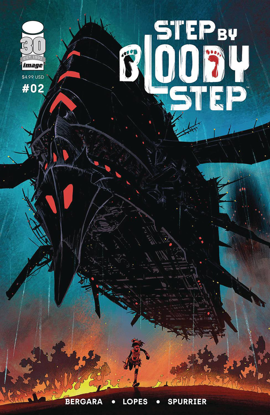 Step By Bloody Step #2 Cover A Regular Matias Bergara Cover