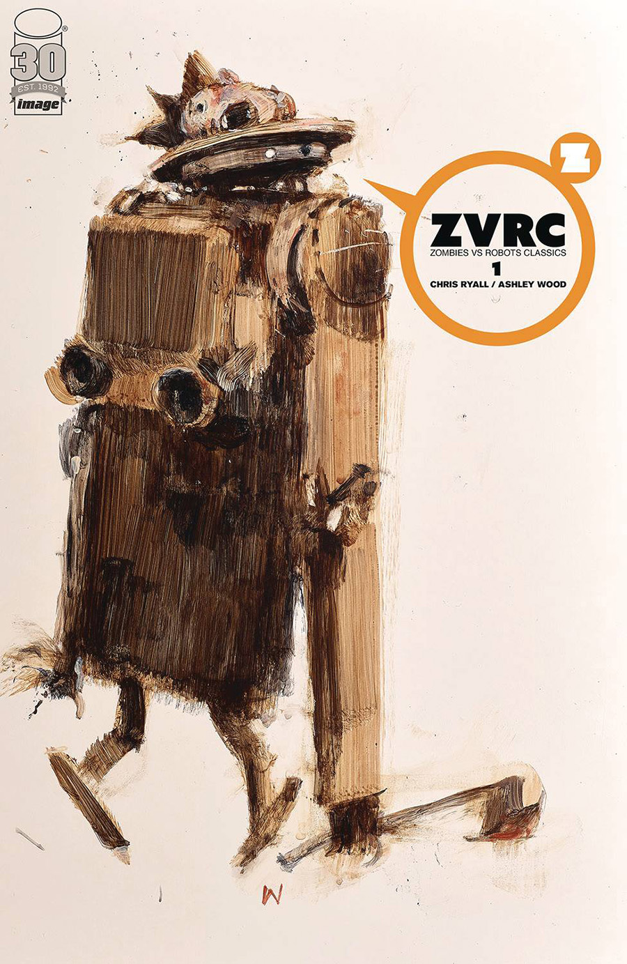 ZVRC Zombies vs Robots Classics #1 Cover A Regular Ashley Wood Cover