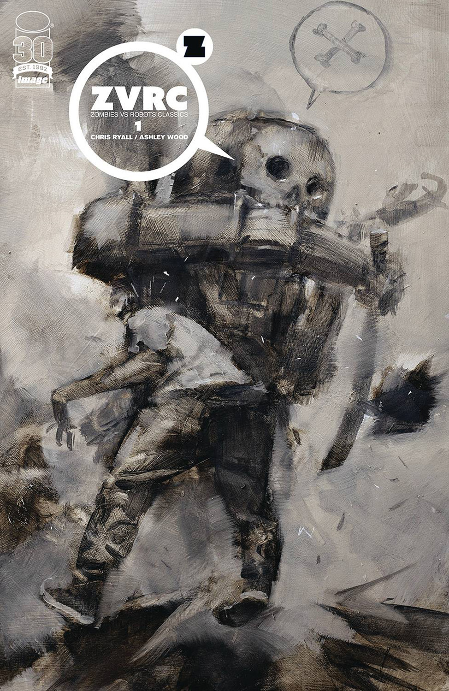 ZVRC Zombies vs Robots Classics #1 Cover B Variant Ashley Wood Cover