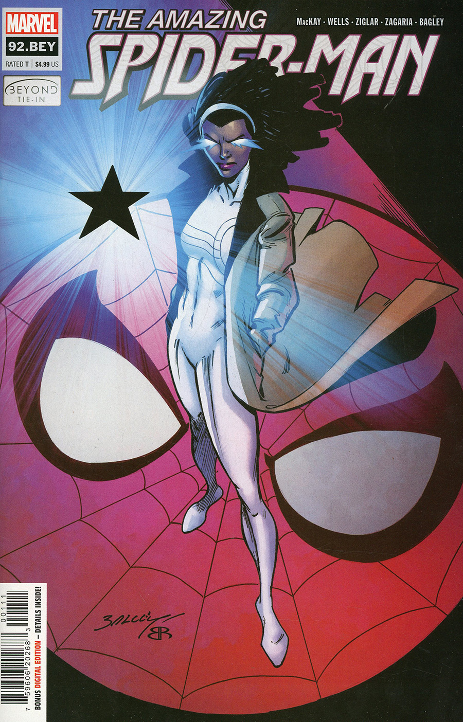 Amazing Spider-Man Vol 5 #92BEY Cover A Regular Mark Bagley Cover