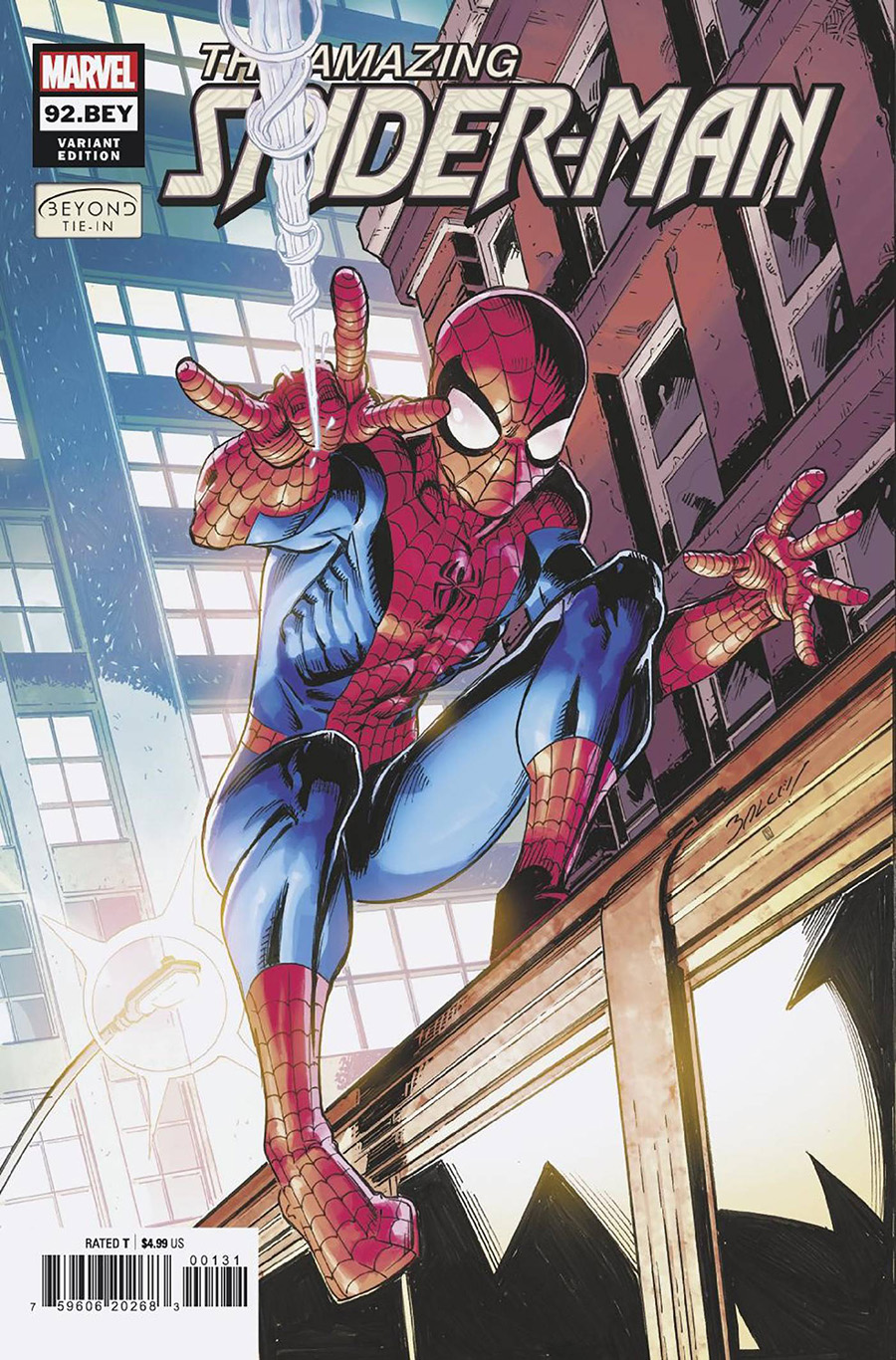 Amazing Spider-Man Vol 5 #92BEY Cover C Variant Mark Bagley Cover