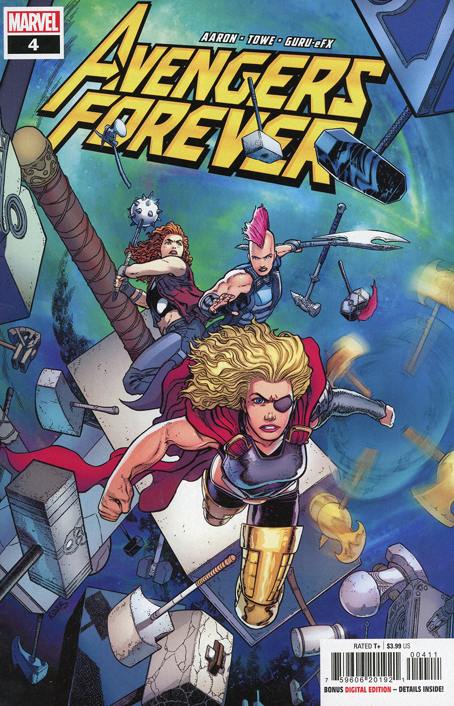 Avengers Forever Vol 2 #4 Cover A Regular Aaron Kuder Cover (Limit 1 Per Customer)