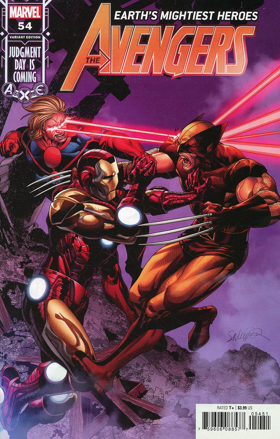 Avengers Vol 7 #54 Cover E Variant Salvador Larroca Foreshadow Cover