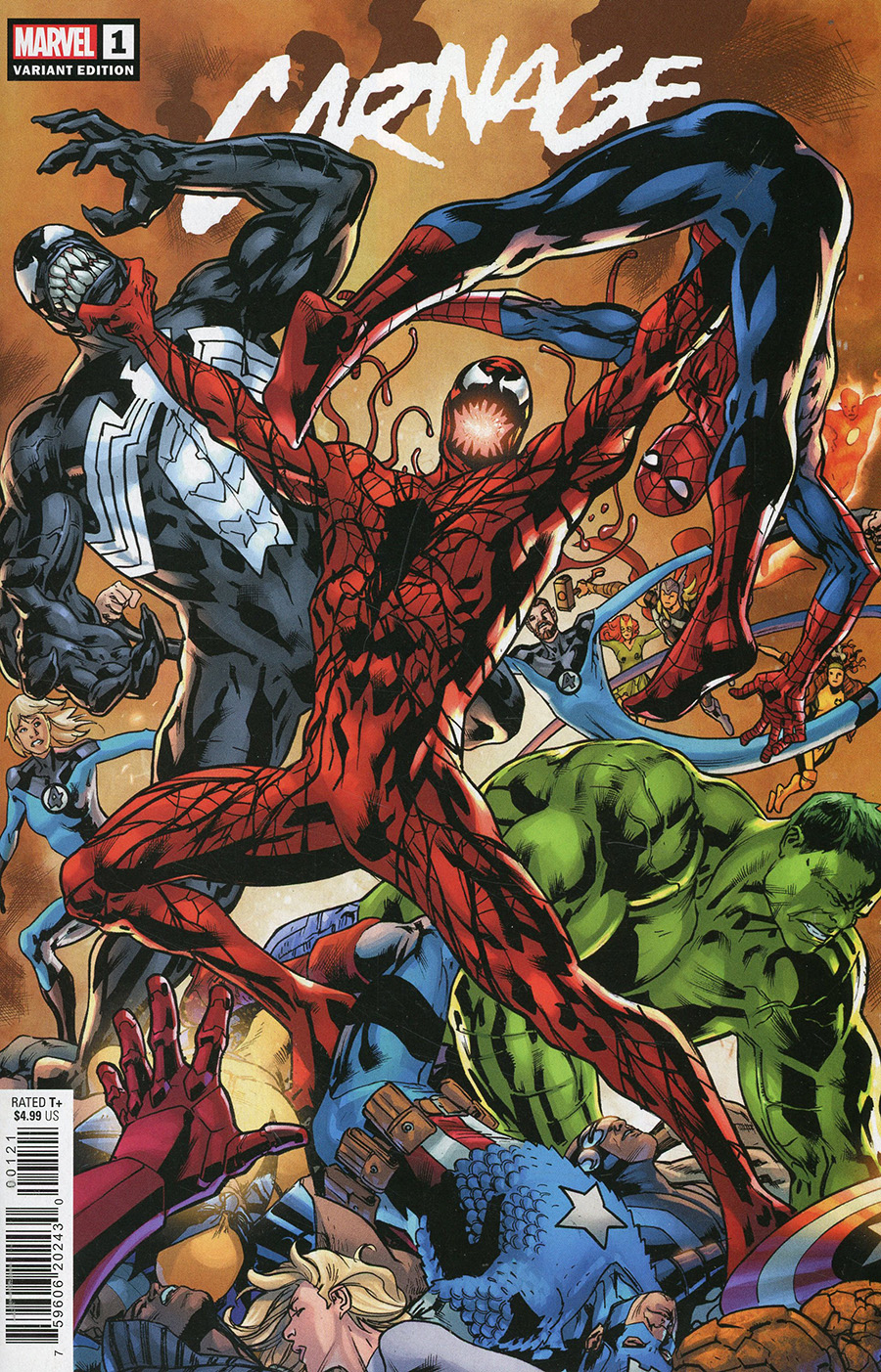 Carnage Vol 3 #1 Cover B Variant Bryan Hitch Cover