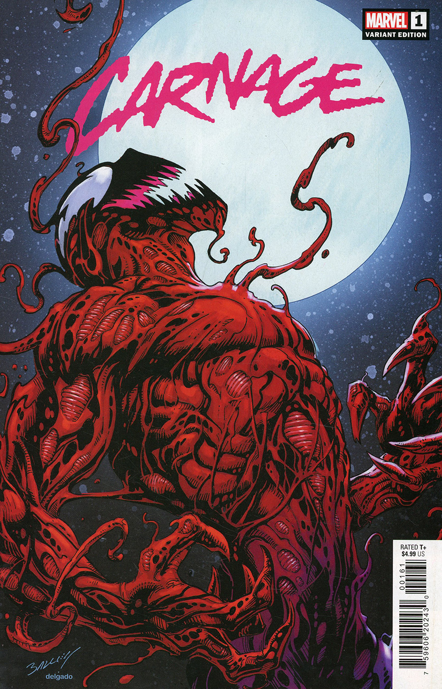 Carnage Vol 3 #1 Cover E Variant Mark Bagley Cover