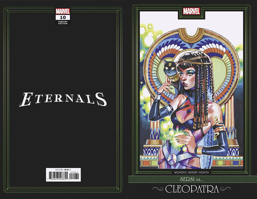 Eternals Vol 5 #10 Cover C Variant Rian Gonzales Womens History Month Cover
