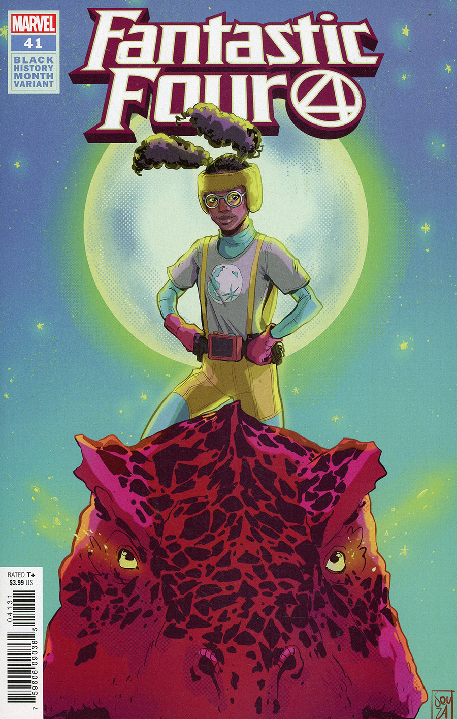 Fantastic Four Vol 6 #41 Cover B Variant Ernanda Souza Black History Month Cover (Reckoning War Tie-In)