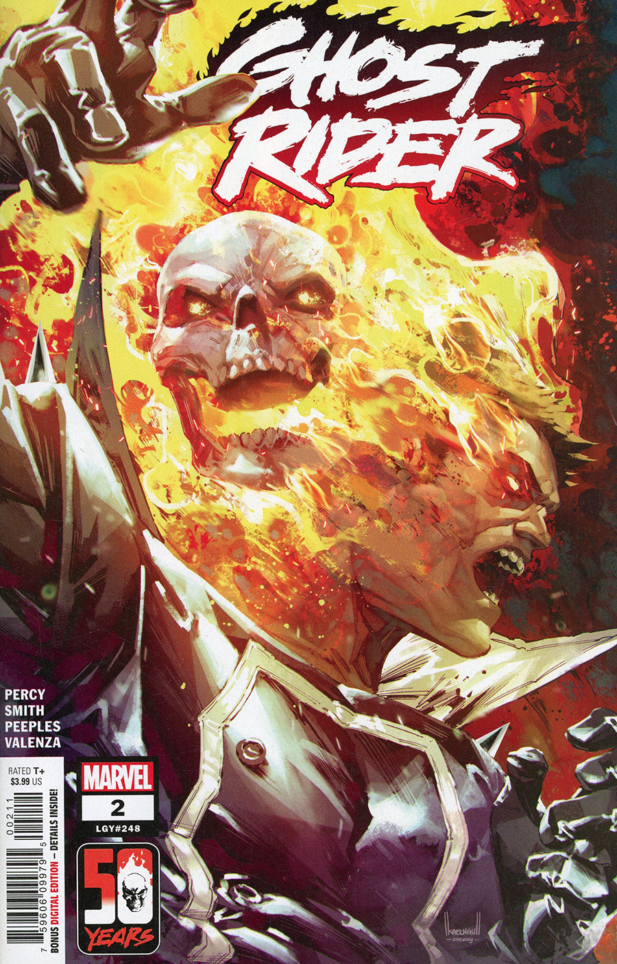 Ghost Rider Vol 9 #2 Cover A Regular Kael Ngu Cover