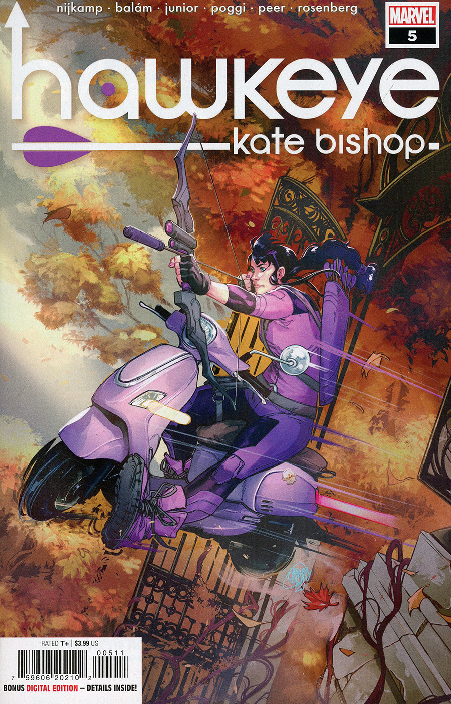 Hawkeye Kate Bishop #5 Cover A Regular Jahnoy Lindsay Cover