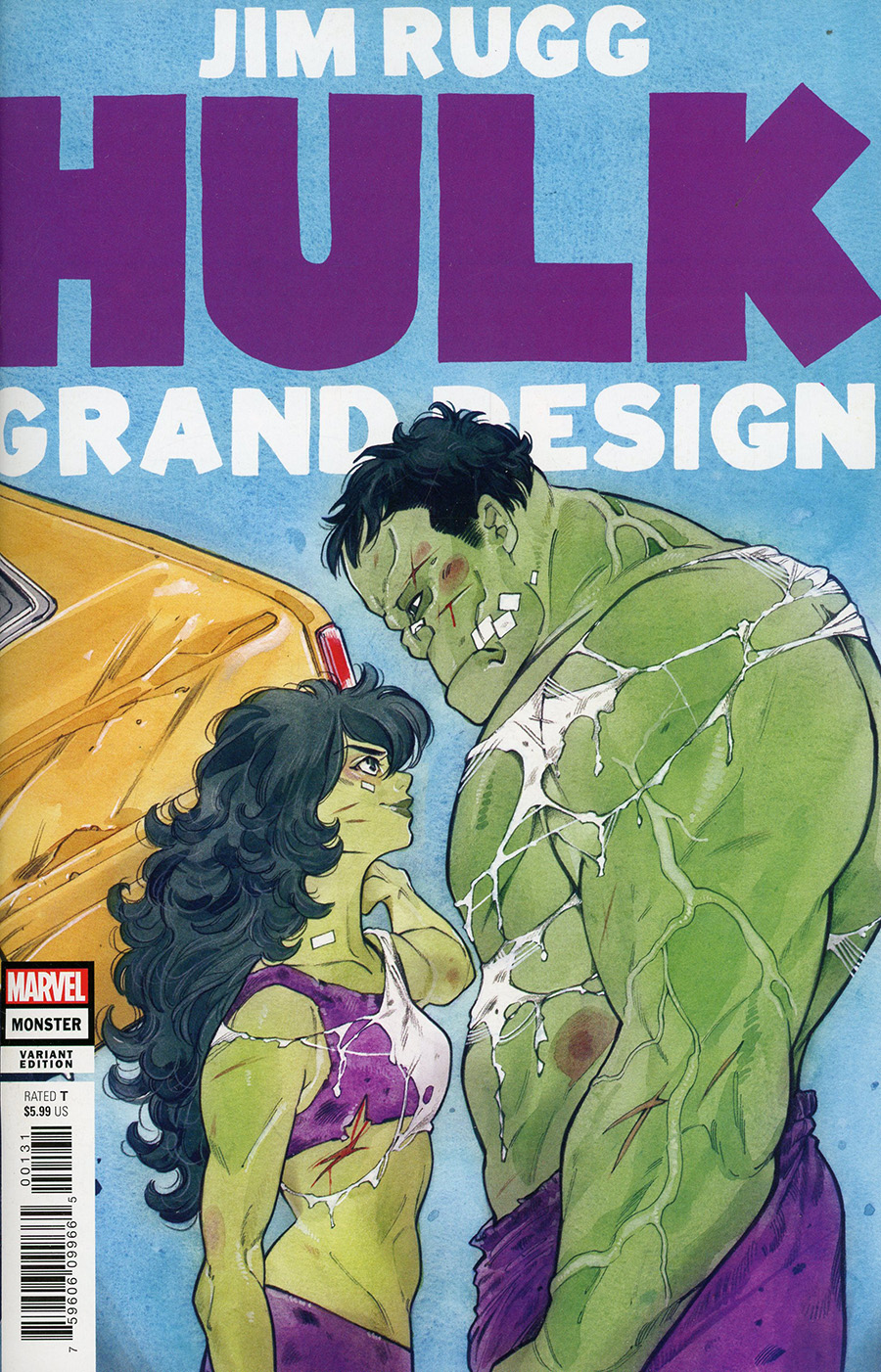 Hulk Grand Design Monster #1 Cover C Variant Peach Momoko Cover