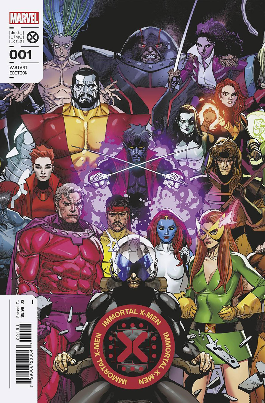 Immortal X-Men #1 Cover G Variant Leinil Francis Yu Promo Cover