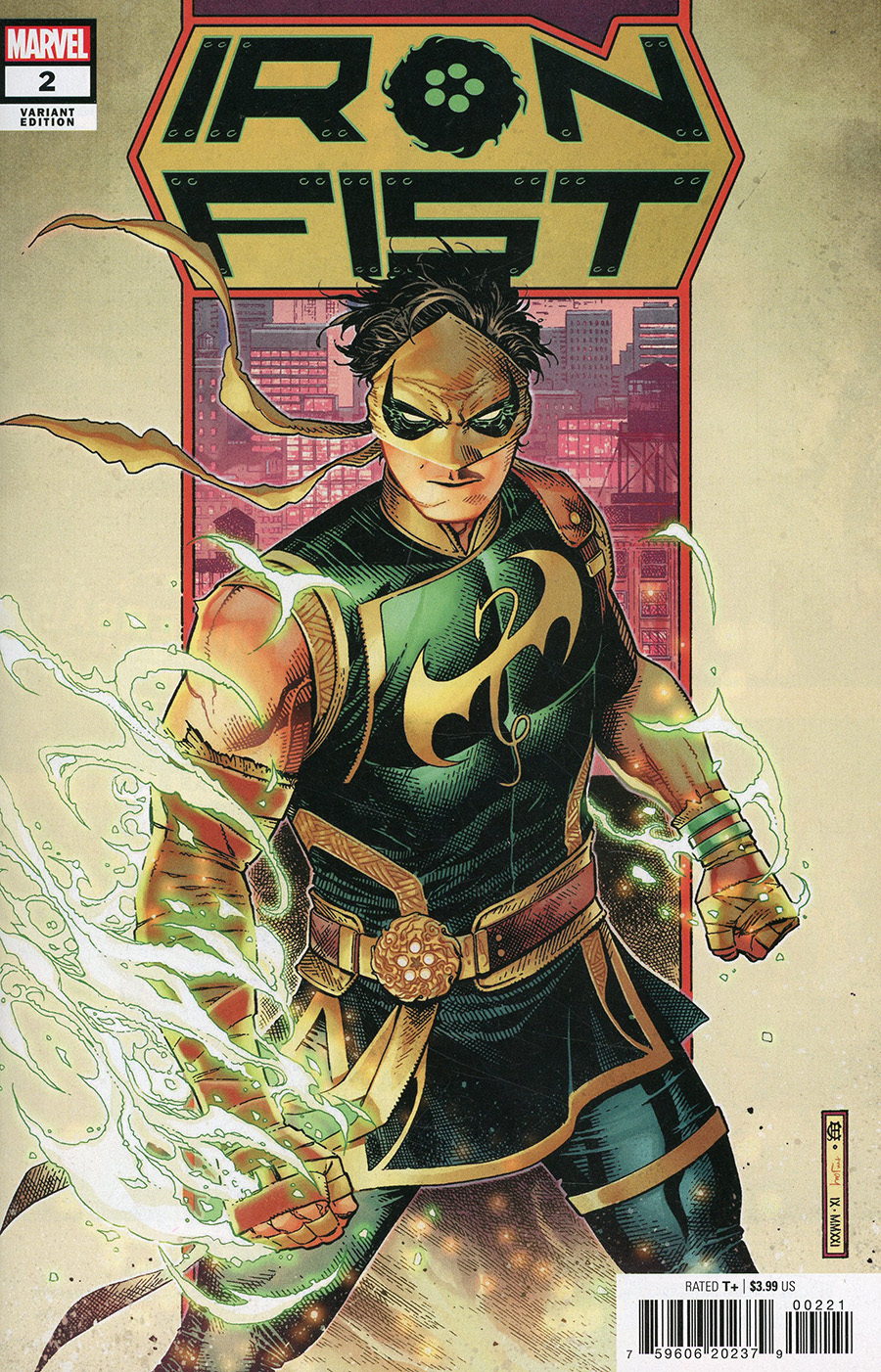 Iron Fist Vol 6 #2 Cover B Variant Jim Cheung Cover