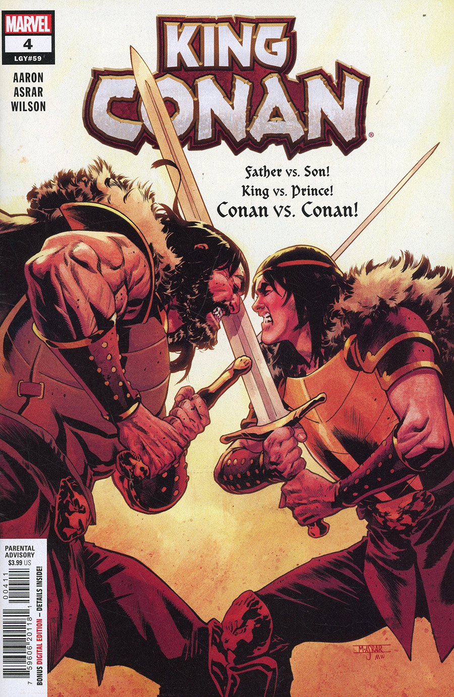 King Conan Vol 2 #4 Cover A Regular Mahmud Asrar Cover