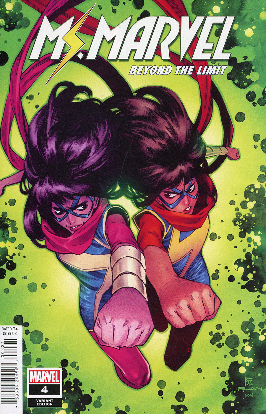 Ms Marvel Beyond The Limit #4 Cover B Variant Dike Ruan Cover