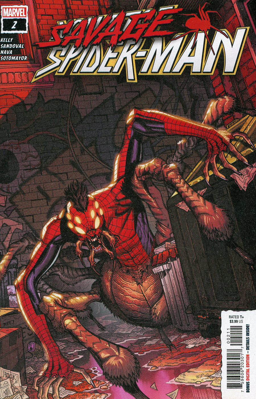 Savage Spider-Man #2 Cover A Regular Nick Bradshaw Cover