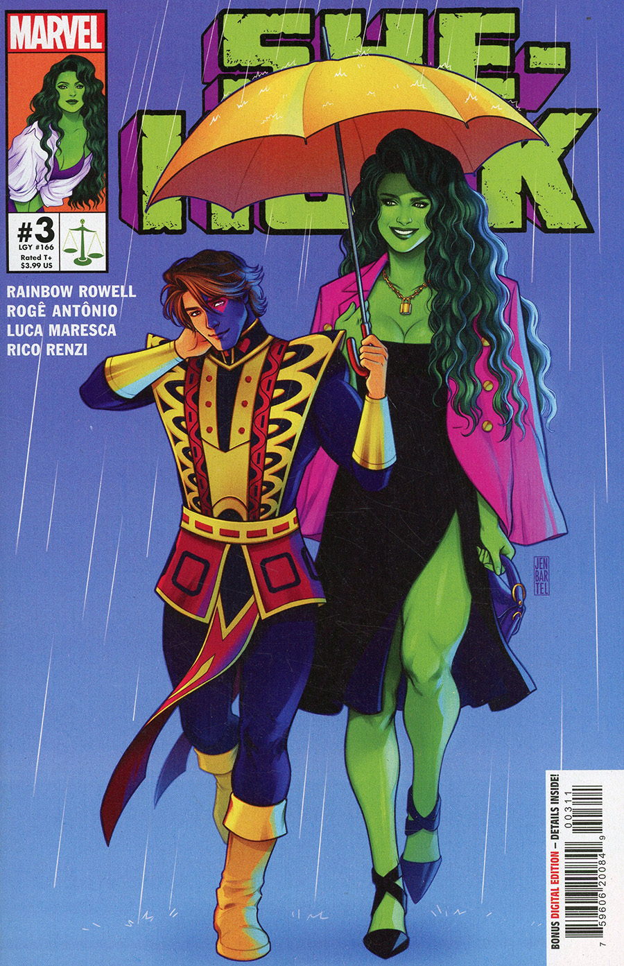 She-Hulk Vol 4 #3 Cover A Regular Jen Bartel Cover
