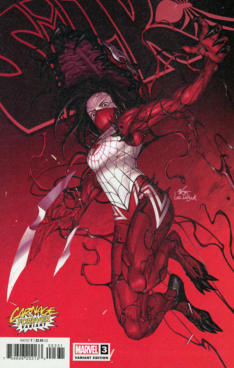 Silk Vol 4 #3 Cover B Variant Inhyuk Lee Carnage Forever Cover