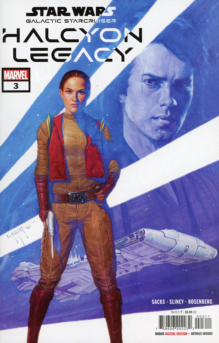 Star Wars Halcyon Legacy #3 Cover A Regular EM Gist Cover