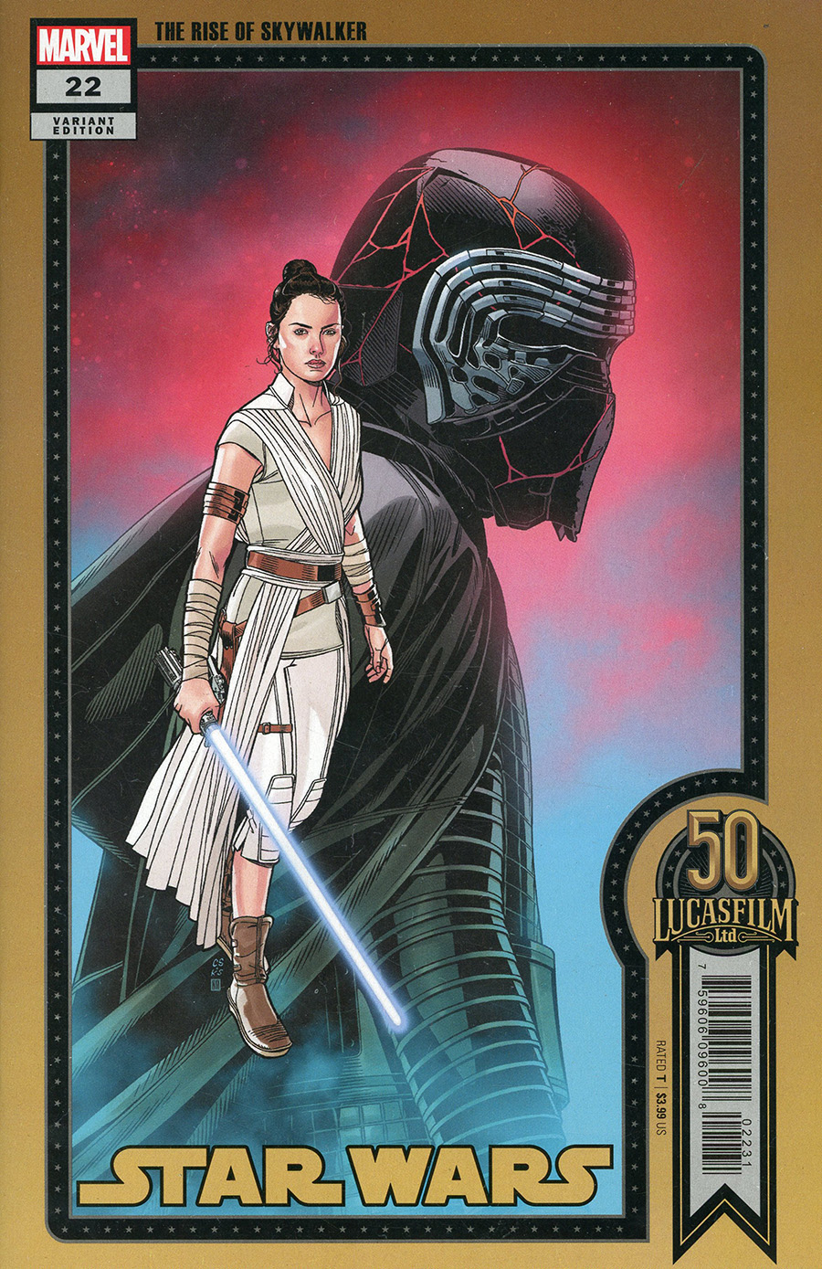 Star Wars Vol 5 #22 Cover B Variant Chris Sprouse Lucasfilm 50th Anniversary Cover