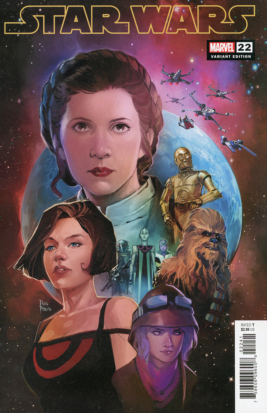 Star Wars Vol 5 #22 Cover D Variant Rod Reis Cover