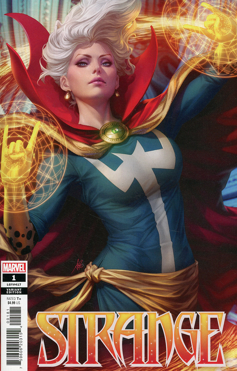 Strange Vol 3 #1 Cover E Variant Stanley Artgerm Lau Cover