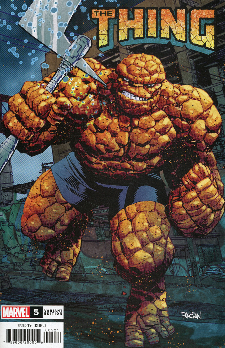 Thing Vol 3 #5 Cover B Variant Dan Panosian Cover