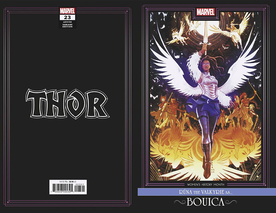 Thor Vol 6 #23 Cover C Variant Karen Darboe Womens History Month Cover