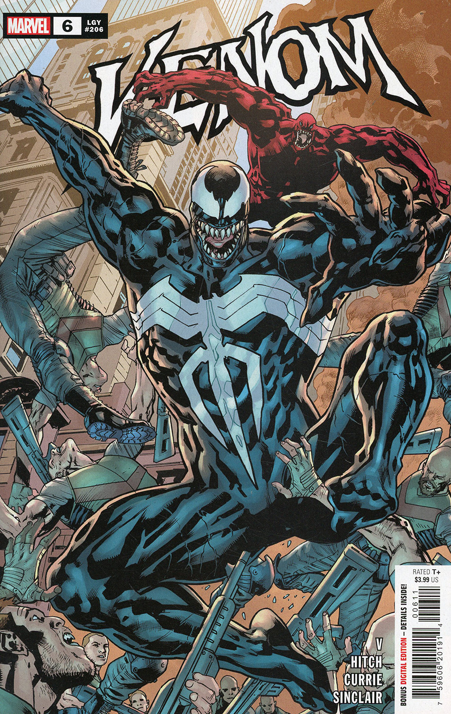 Venom Vol 5 #6 Cover A Regular Bryan Hitch Cover