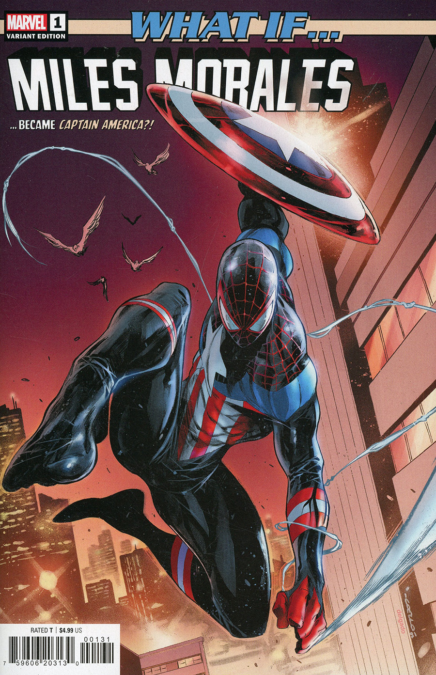 What If Miles Morales #1 Cover C Variant Iban Coello Cover (Limit 1 Per Customer)