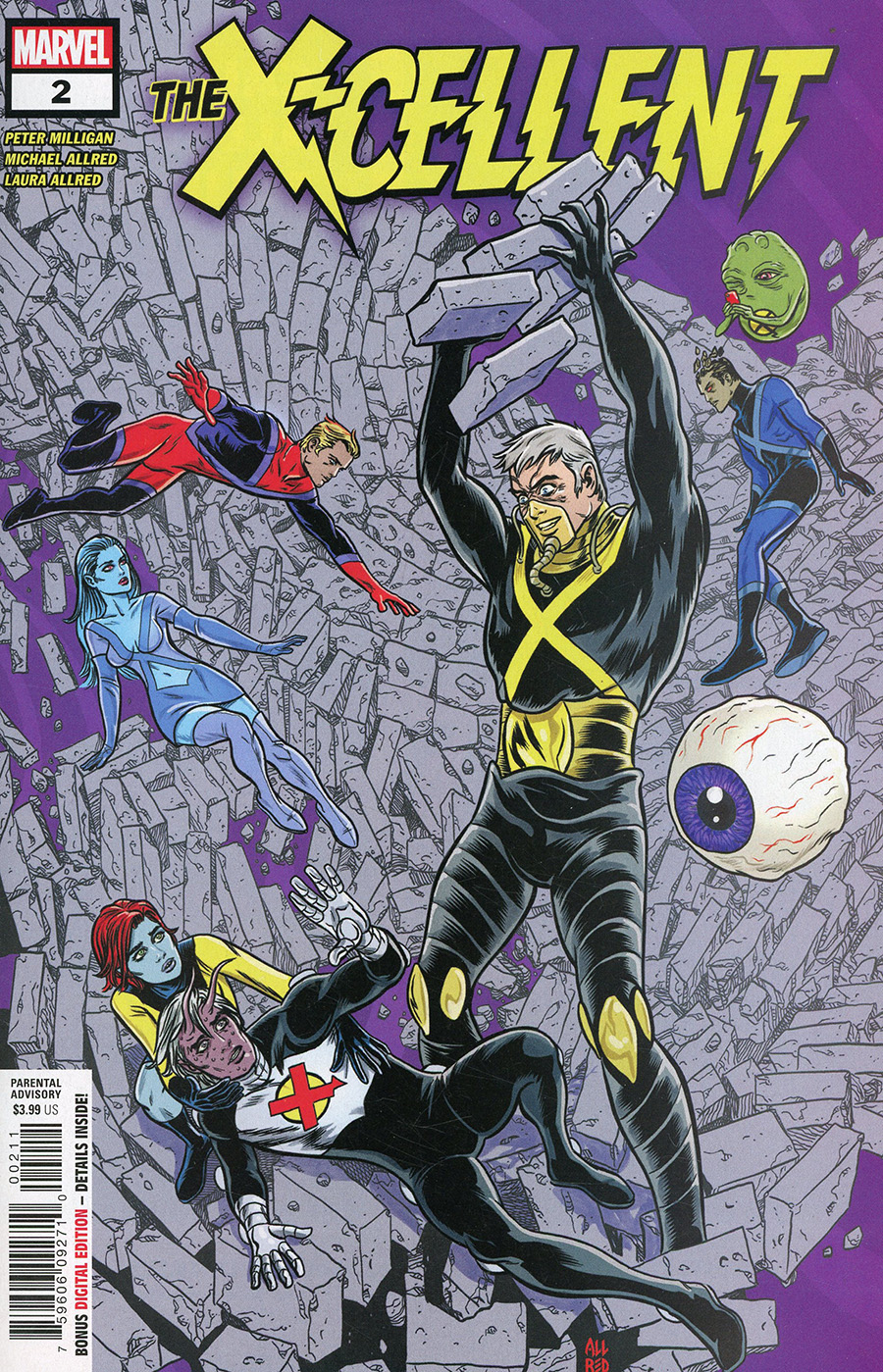 X-Cellent #2 Cover A Regular Michael Allred Cover