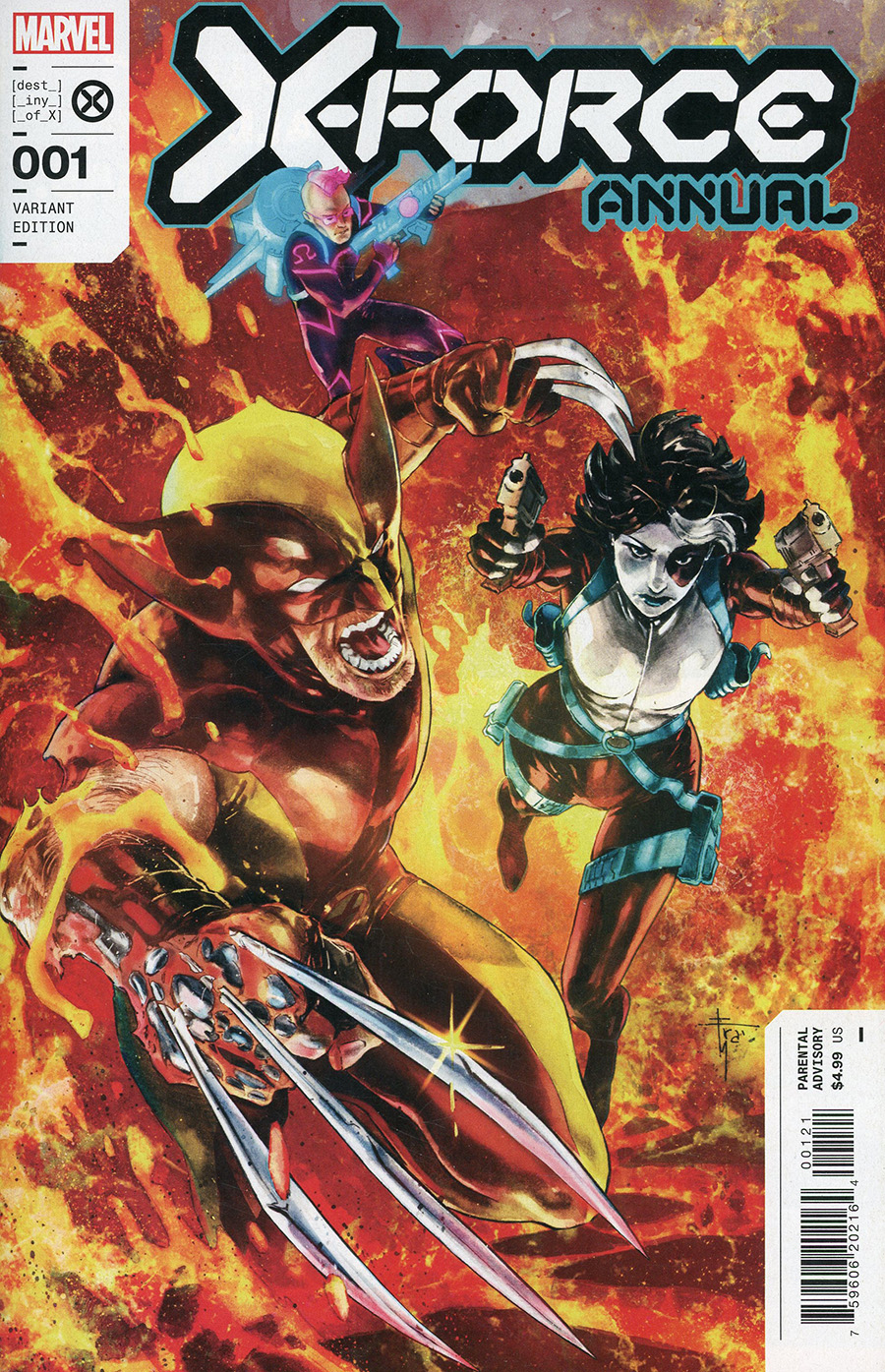 X-Force Vol 6 Annual #1 Cover B Variant Francesco Mobili Cover