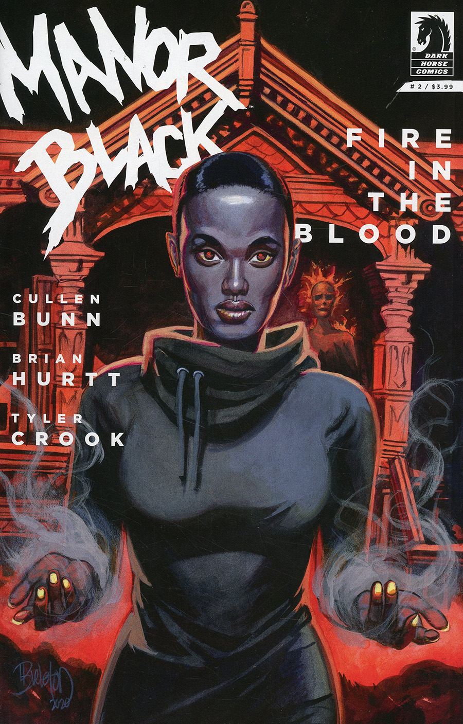 Manor Black Fire In The Blood #2 Cover B Variant Dan Brereton Cover