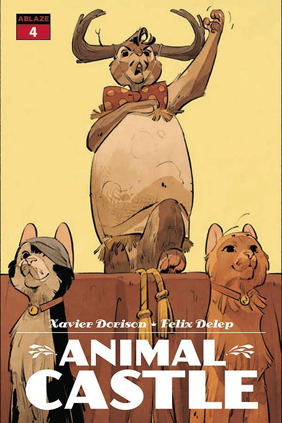 Animal Castle #4 Cover B Variant Felix Delep Pretend Silvio & Guards Cover