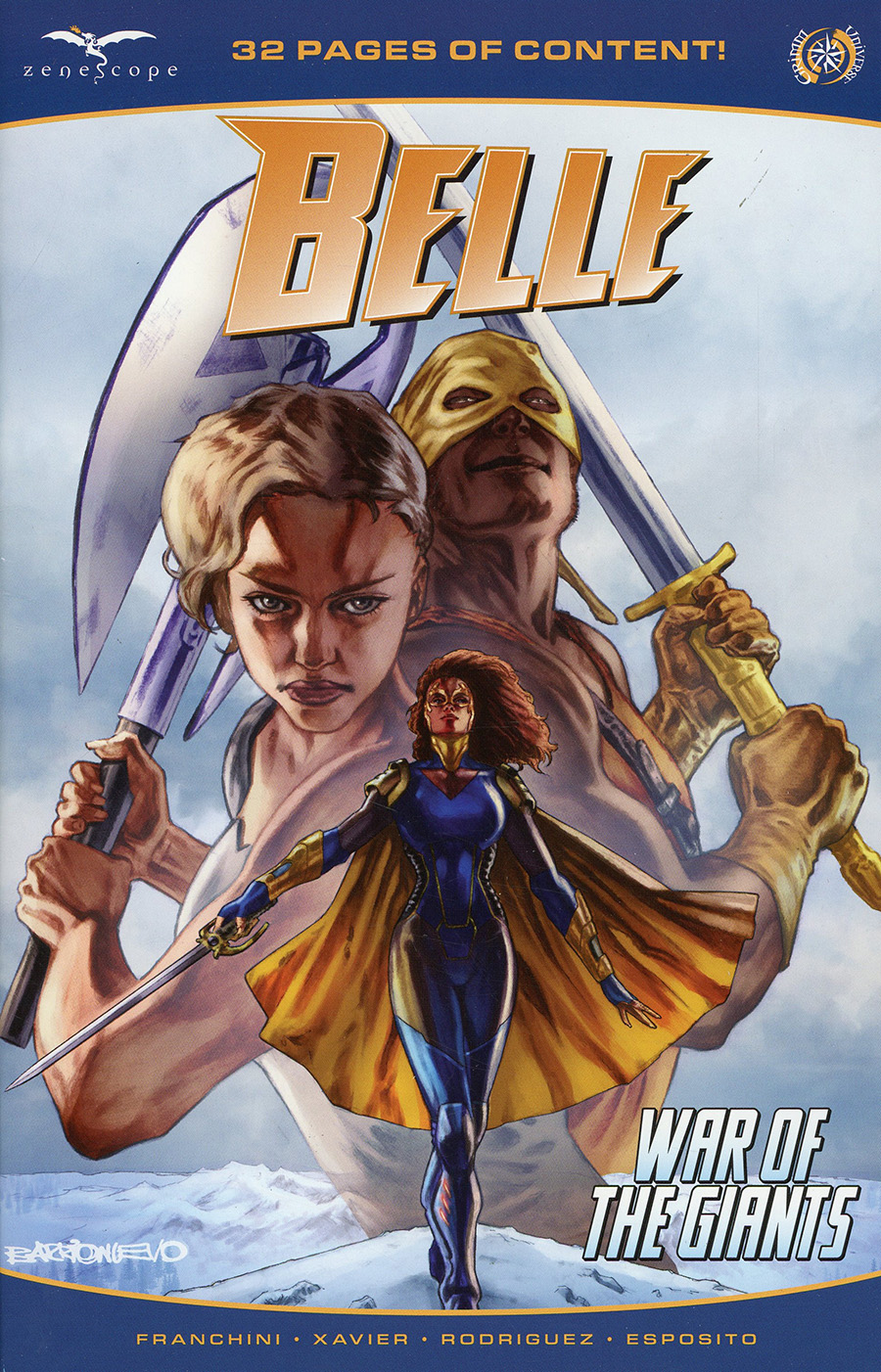 Grimm Fairy Tales Presents Belle War Of The Giants #1 (One Shot) Cover A Al Barrionuevo