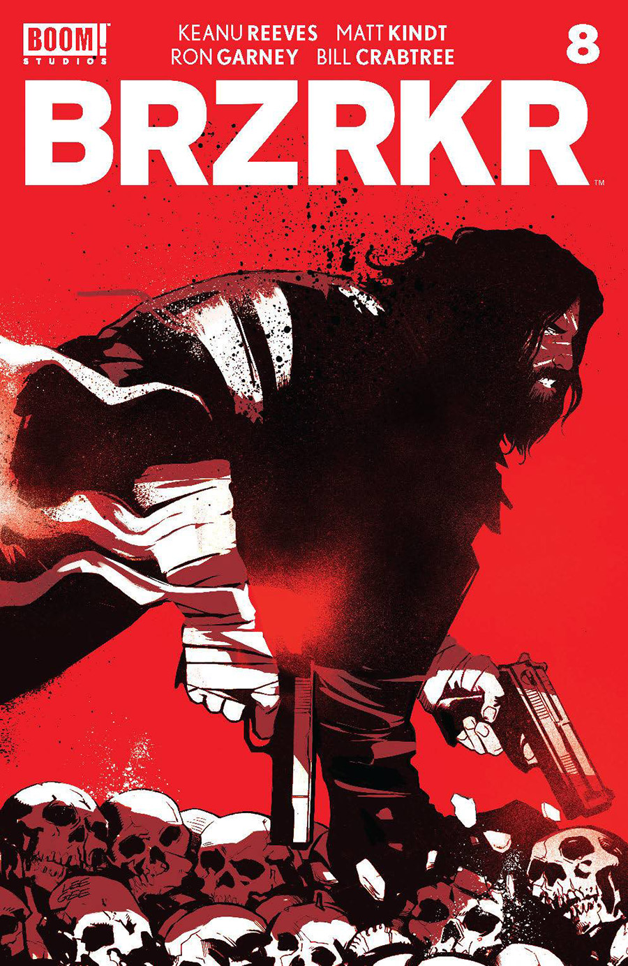 BRZRKR (Berzerker) #8 Cover A Regular Lee Garbett Cover