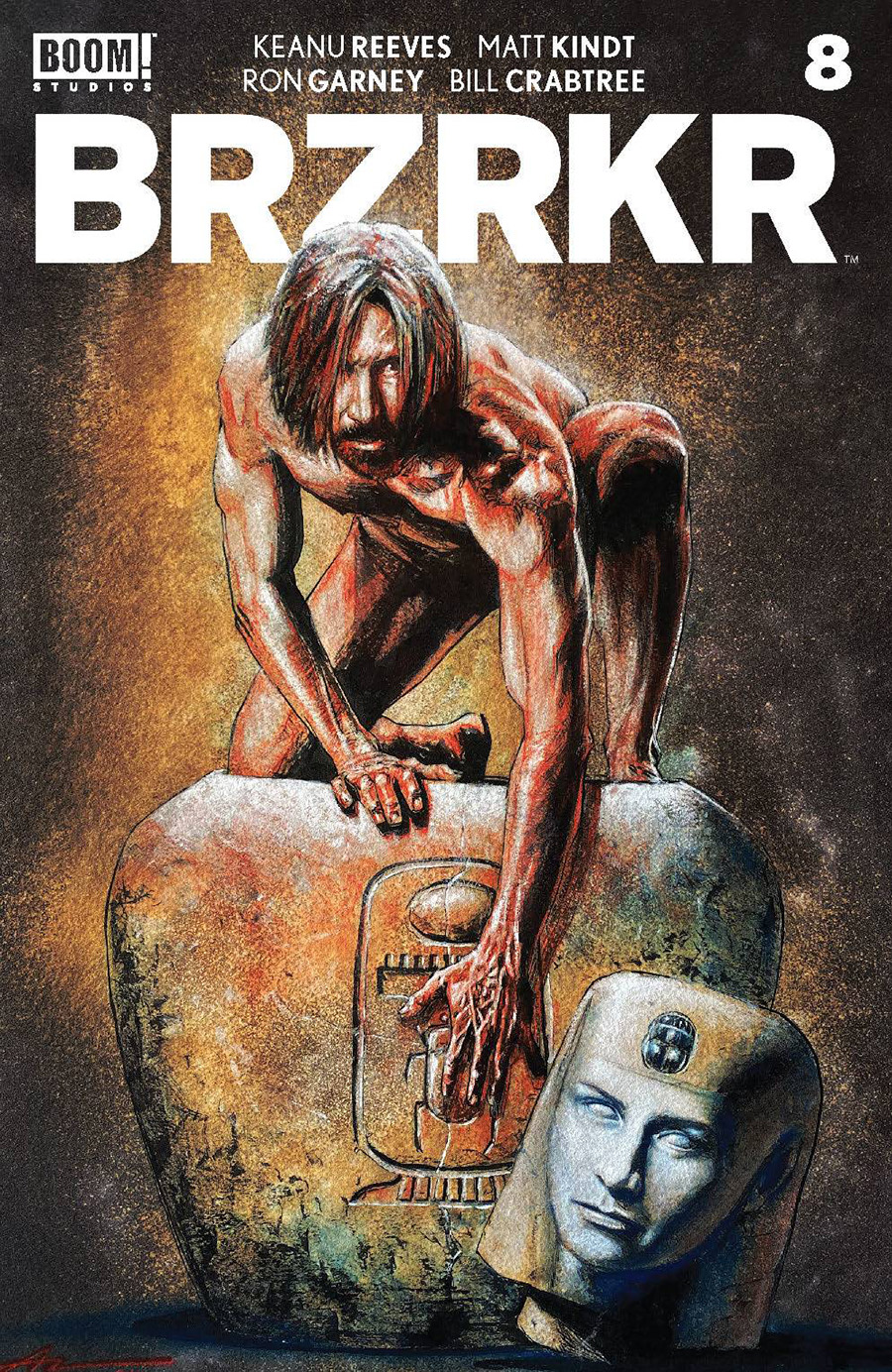 BRZRKR (Berzerker) #8 Cover B Variant Aaron Campbell Cover