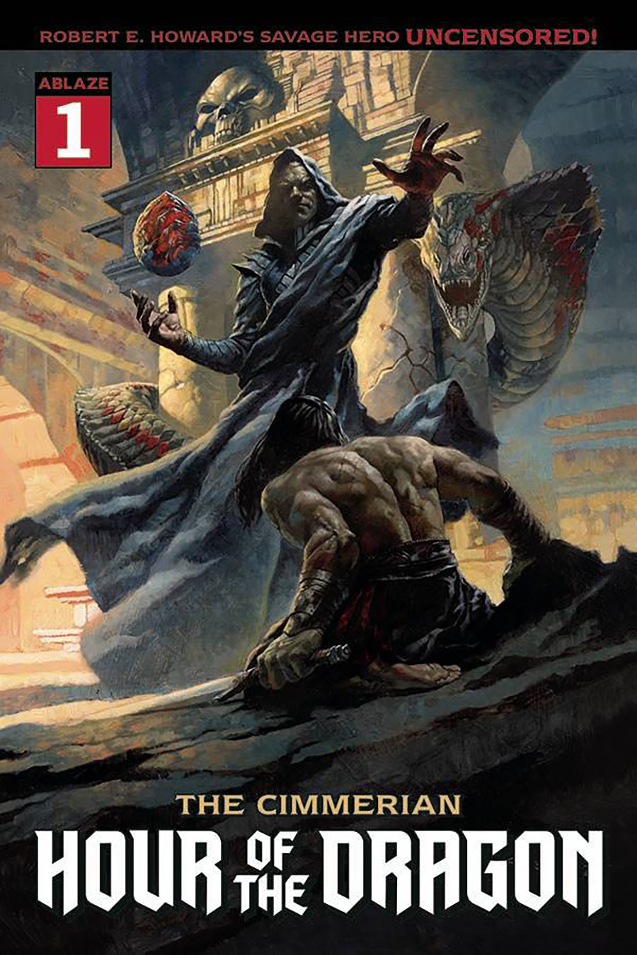 Cimmerian Hour Of The Dragon #1 Cover B Variant Valentin Secher Cover
