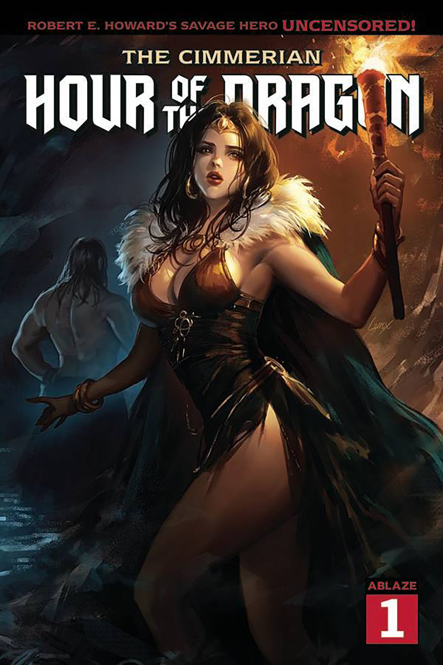 Cimmerian Hour Of The Dragon #1 Cover C Variant Lesley Leirix Li Cover