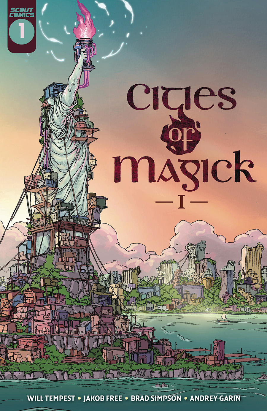Cities Of Magick #1 Cover A Regular Will Tempest Cover