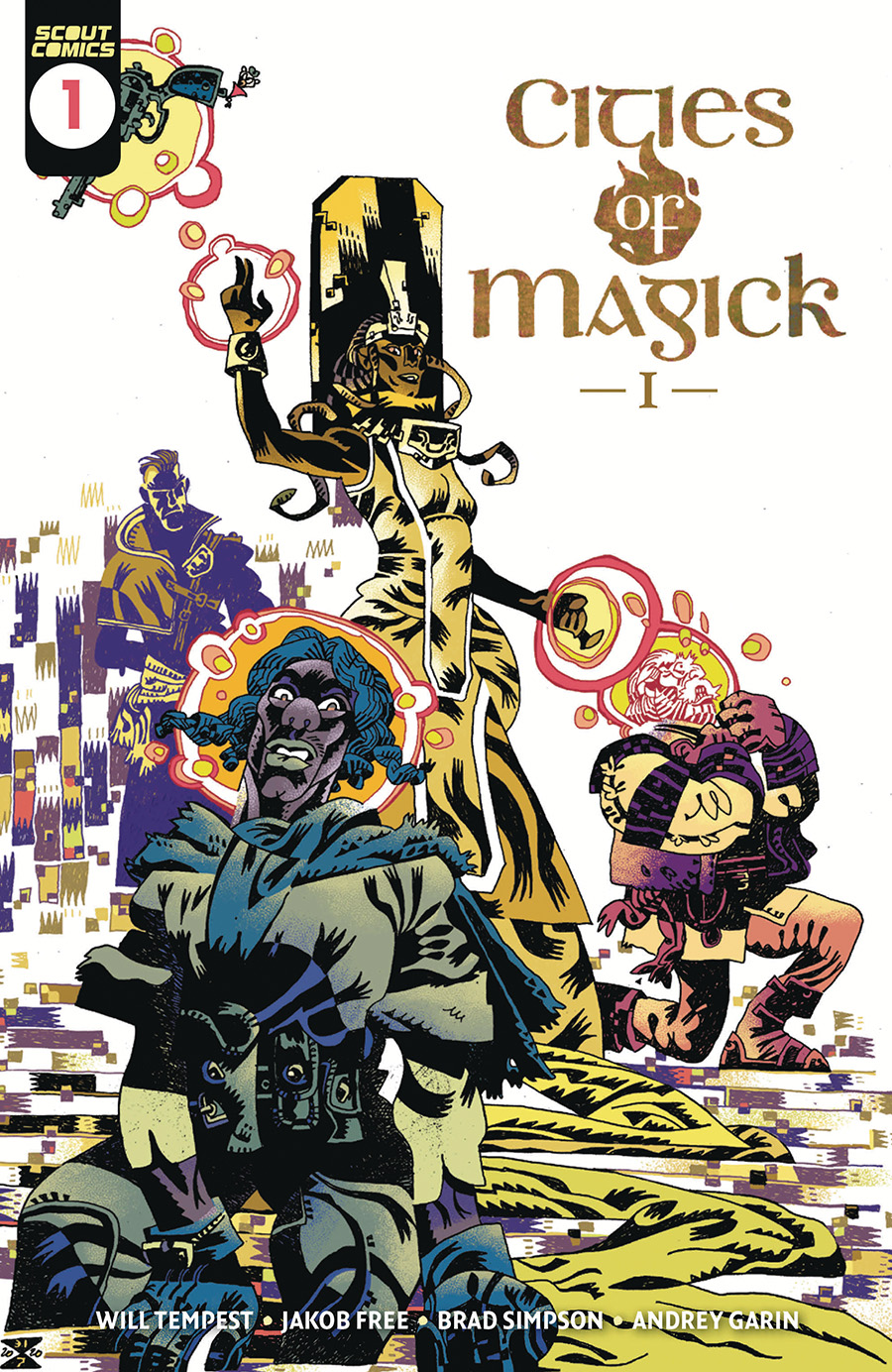 Cities Of Magick #1 Cover B Variant Artyom Trakhanov Cover (Limit 1 Per Customer)