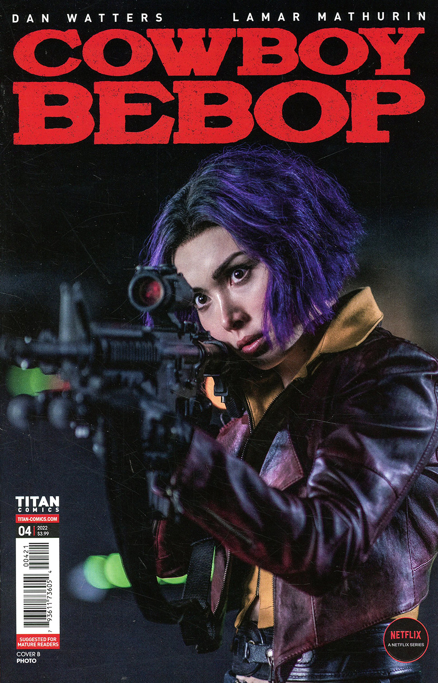 Cowboy Bebop #4 Cover B Variant Photo Cover