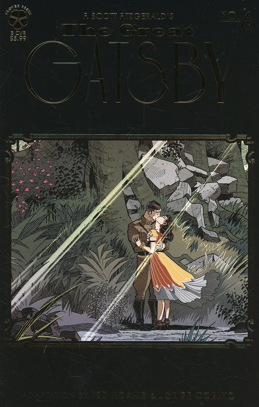 Great Gatsby #6 Cover B Variant Jorge Coelho Foil-Stamped Cover