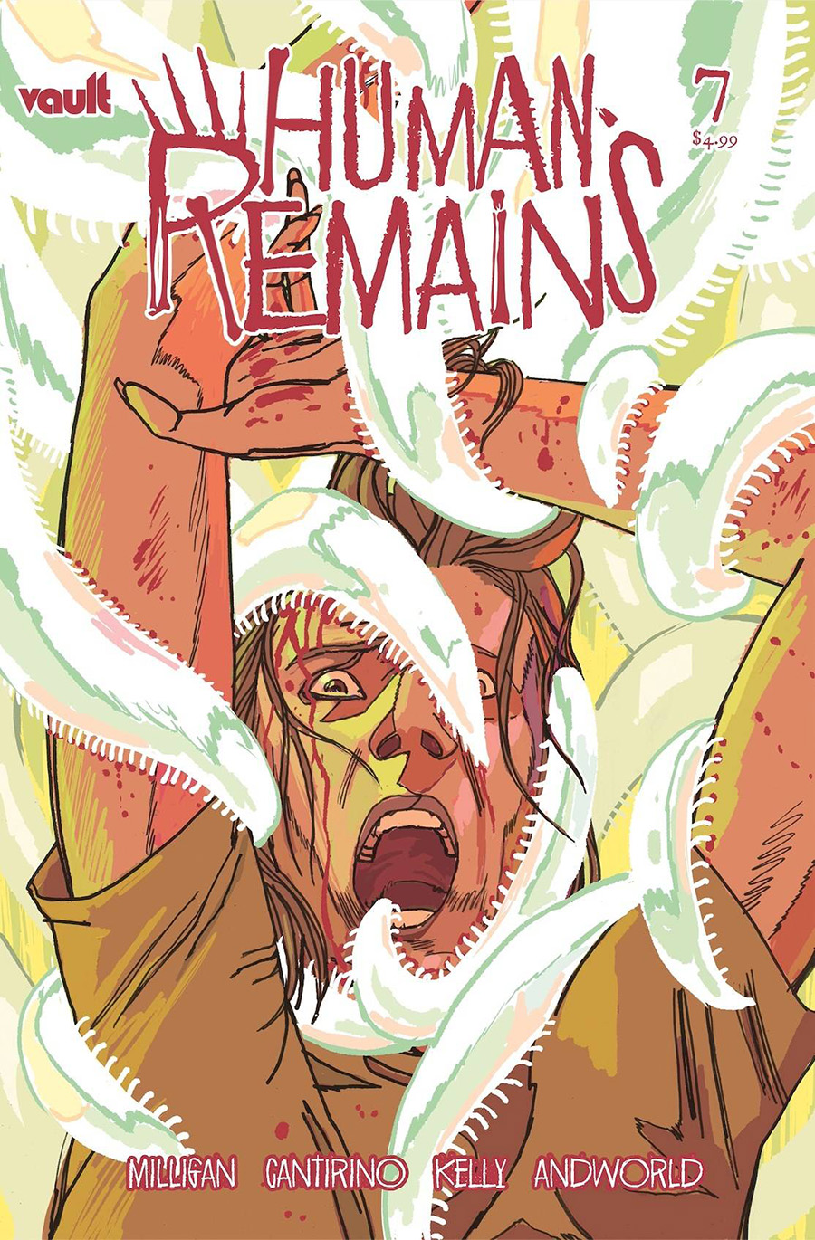 Human Remains #7 Cover B Variant Josh Hixson Cover