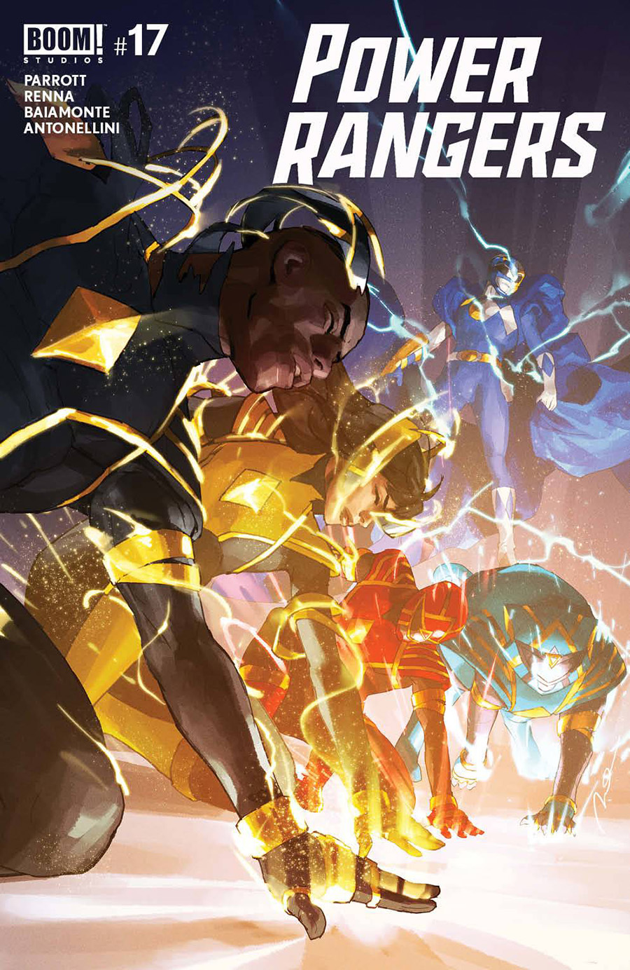 Power Rangers #17 Cover A Regular Gerald Parel Cover