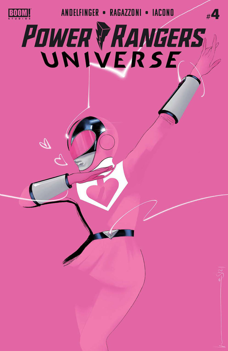 Power Rangers Universe #4 Cover F Variant Helena Masellis Reveal Cover